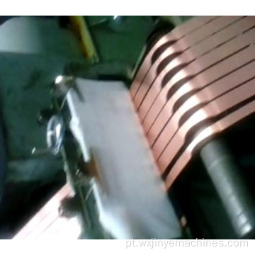 Máquina de corte de folha de cobre de alta precisão